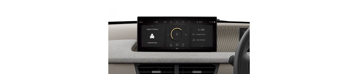 10.25-inch infotainment